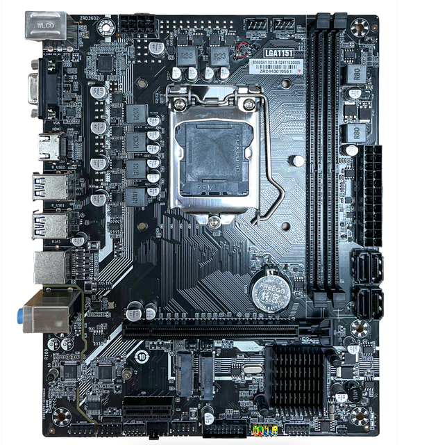 Hot Selling B360 DA1 LGA 1151 Desktop Motherboard Support DDR4 M.2 SATA3 USB 3.1 8/9 Gen Stable Factory Wholesale