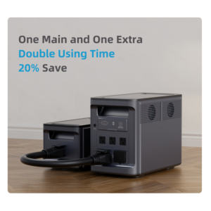 Générateur solaire portable 2000W avec batterie LiFePO4 pour ordinateurs portables, drones et appareils photo, idéal pour le camping et les situations d'urgence - Product Image 6