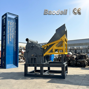 Broyeur de <span class=keywords><strong>ferraille</strong></span> galvanisée, broyeur de profilés en acier, broyeur de châssis, broyeur de pare-chocs, granulateur de métaux Baodeli Machinery - Product Image 1
