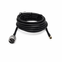 Connecteur YC personnalisé en cuivre, prise femelle de type N vers fiche mâle SMA pour câble d'extension coaxial RF RG58 LMR240/LMR200
