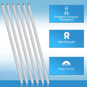 ท่ออลูมิเนียมหลายเส้นผ่าศูนย์กลาง6061 6063 T3-T8คุณภาพสูง - Product Image 6