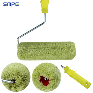Rullo Professionale <span class=keywords><strong>per</strong></span> <span class=keywords><strong>Pittura</strong></span> da 9 Pollici con Manico in Plastica Gialla e Spazzola in Microfibra Verde <span class=keywords><strong>per</strong></span> <span class=keywords><strong>Pittura</strong></span> Murale e Decorazioni Fai-da-Te - Product Image 2