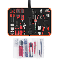 Electronics Electrical Tools Set 63-Piece Household Tool Multimeter Tester 1-Year Warranty Battery-Powered Carbon Steel OEM
