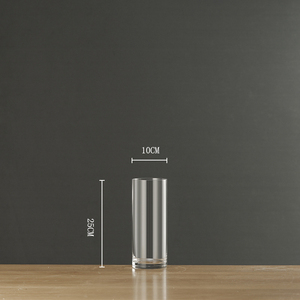 Vase en verre transparent Ins Vase à fleurs en verre transparent Arrangement floral transparent Décoration de table de salon Salle à manger Vase - Product Image 5