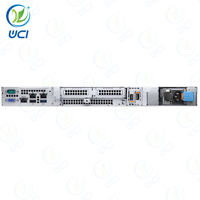 Dells EMC poweb dge R260 R360 Xeon E-2414/16G/1T Sata/600W 1U raf sunucusu web bilgisayar için internet veri depolama sunucusu