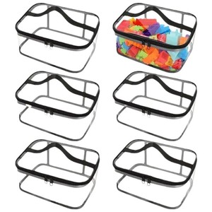 6-Pack <strong>Lego</strong> Building Blocks Storage Barrel Parts Classification Small Particle Wooden Toy Storage Box Handbag <strong>Bag</strong> - Product Image 1
