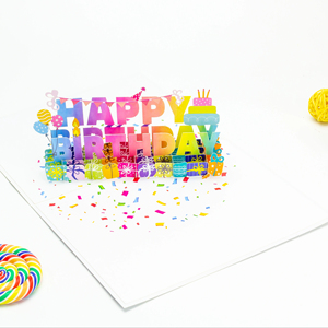 3D Pop-up Handicraft Animal <b>Cards</b> for Events - Creative Paper Greeting <b>Card</b> Crafts for Kids, Parties, and <b>Gift</b> Stores - Product Image 1