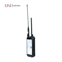 Détecteur de détection et de positionnement de drones UAV et FPV 2-5 km, nouvelle génération, portable, détection et positionnement de drones, rayon 100 MHz~6 GHz