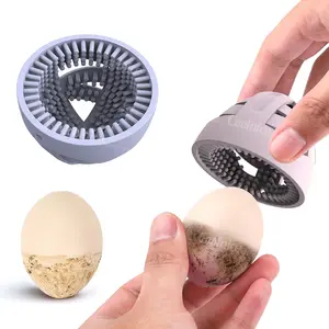 Hot Selling Product 2024 Kitchen Accessories Multifunctional Silicone Egg Brush for Fresh Egg Cleaning