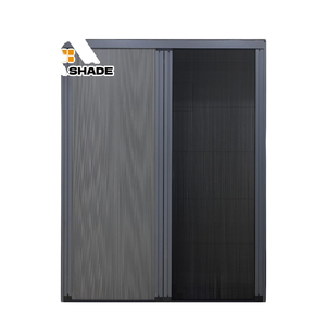 Porte-<span class=keywords><strong>moustiquaire</strong></span> plissée rétractable sans rail en aluminium, facile à utiliser, stores et volets rétractables - Product Image 1