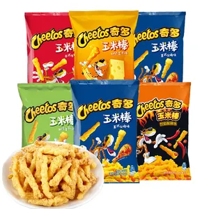 Cheetos ชิป50กรัม/90กรัมของแปลกใหม่ชีสอาหารพองกรอบผักชีโตสชิปข้าวโพด