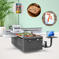 Printer UV kecepatan tinggi, Printer UV kecepatan tinggi untuk peningkatan pabrik 120x160cm, Format besar dengan CMYKW dan pernis, tinggi maks 300mm