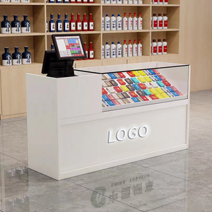 Comptoir de magasin de fumée Hongzhan vitrine <span class=keywords><strong>verre</strong></span> affichage tabac réception pour vitrine affichage - Product Image 5