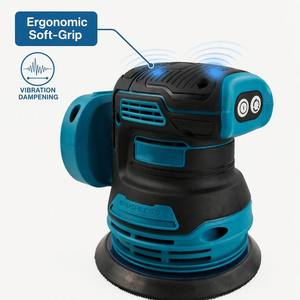 <span class=keywords><strong>Ponceuse</strong></span> orbitale aléatoire sans fil <span class=keywords><strong>professionnelle</strong></span> 20V, sans balais, 125 mm (5 pouces), rechargeable au lithium, pour le travail du bois - Product Image 3