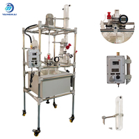 Yangmai 50L Bouilloire de Réaction Automatique Électrique Sphérique Anti-explosion avec Moteur 370W, Conception Personnalisée pour Laboratoire