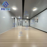 Pas cher 20Ft 40Ft Conteneur Extensible Maison Préfabriquée Deux Chambres Villa Préfabriqué Granny Flat Portable Home Casas Prefabricadas