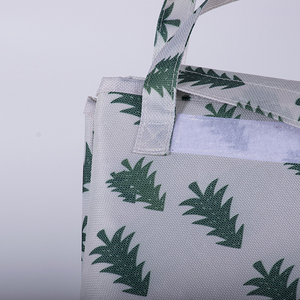 กระเป๋าเก็บความเย็นผ้าออกซ์ฟอร์ดแบบพกพาขนาดใหญ่สำหรับผู้หญิงสามารถเก็บได้และ<span class=keywords><strong>พับ</strong></span>เก็บได้สำหรับเก็บอาหารกลางวัน - Product Image 6