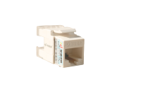 Module réseau Ethernet fiable universel blanc RJ45 U/UTP Cat5e Keystone Jack pour le réseau domestique