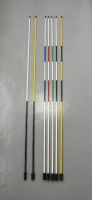 Bâton de drapeau de tour de golf de 2.28m de haut