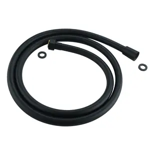 LIRLEE, venta al por mayor, manguera <span class=keywords><strong>de</strong></span> cabezal <span class=keywords><strong>de</strong></span> <span class=keywords><strong>ducha</strong></span> <span class=keywords><strong>de</strong></span> mano <span class=keywords><strong>de</strong></span> acero inoxidable, mangueras flexibles negras mate para baño, manguera <span class=keywords><strong>de</strong></span> <span class=keywords><strong>ducha</strong></span> negra - Product Image 1