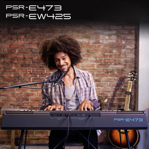 เปียโนดิจิตอล 61 คีย์ รุ่น PSR-E473 คีย์บอร์ดระดับมืออาชีพ 150 จังหวะ 820 เสียง จอ LED สเตอริโอ แซมพลิง 30 เสียงตัวอย่าง - Product Image 5