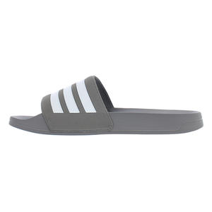 Adidas Adilette รองเท้าอาบน้ำสำหรับผู้ชายสี: เทา/ขาว/เทา100% ของแท้ - Product Image 4