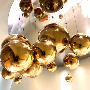 Esferas Metálicas Inflables de PVC Doradas, Plateadas y Negras, Bola de Espejo Inflable - Product Image 4