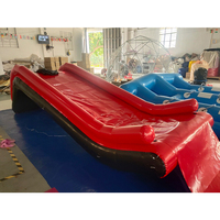 2023 toboggan aquatique flottant géant Commercial de haute qualité bateau avec toboggan gonflable de piscine pour Yacht