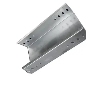 Gouttière de câbles industrielle en acier inoxydable galvanisé, autobloquante, ignifuge, solide, traversante, 200x100, installation extérieure - Product Image 5