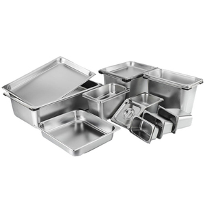 Gastronorm-Suministros de acero inoxidable para hoteles y restaurantes, contenedor de alimentos Gn Pan, precio de fábrica - Product Image 2