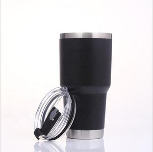 بيع بالجملة 20 أونصة 30 أكواب فراغية مزدوجة الجدران للسفر/أونصة/زجاج مع قش - Product Image 1