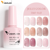 Nouveau Gel UV Vernis à Ongles VENALISA VIP5 Sans HEMA Sans TPO Créez Votre Marque Logo Personnalisé 60 Couleurs Gel Vernis à Ongles