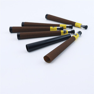 Logo Sticker Custom 98mm 109mm Glass Tipped Wraps Tubes Natural Brown <b>Rolling</b> <b>Paper</b> Cone - Product Image 3