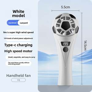 Ventilador de Mano con Forma de Balón de Fútbol para la Copa Mundial de Fútbol 2026, Recargable por USB y con 5 Velocidades - Product Image 6