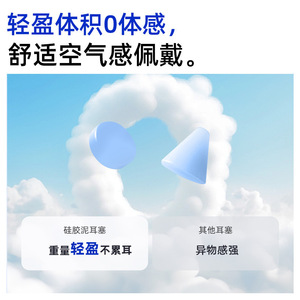 Tapones para los Oídos de Silicona Xinzhangmen (Talla Adulto) Impermeables con Reducción de Ruido, se Adaptan a los Oídos y se Pueden Moldear Libremente, 3 Pares/Caja - Product Image 3