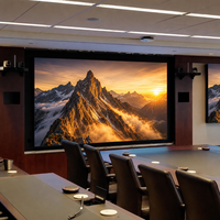 Panel Video Wall LED GOB P1.2 P1.5 P1.8 P3 untuk Gereja, Layar LED Indoor Full Color SMD Raksasa