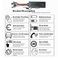 Sistema de Alarma para Motocicleta con Control Remoto y Alarma de Vibración, Protección Antirrobo con Rastreador GPS