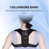Ceinture de Correction Posturale Respirante pour Hommes et Femmes, Correcteur de Clavicule Confortable pour le Dos, Idéal pour Adultes