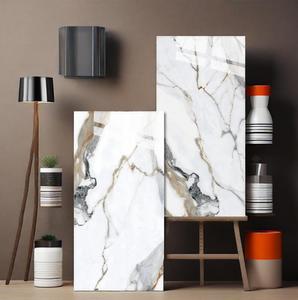 Sri Lanka Ethiopia White Marble 60x120 Floor <strong>Tiles</strong> Modern Stone Texture Porcelain for Interior for Villa Competitive Prices - Product Image 3