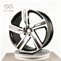 Jantes Gris Argenté Design Turbine 5 Branches 18 19 20 Pouces Vente en Gros Durable Taille Personnalisée pour Berline Prix Direct Usine