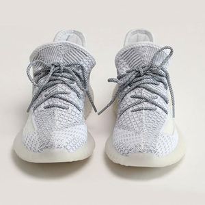 Wholesale Polyester Drawcord Glow in the Dark Shoelaces Ends Black Polyester Reflective Luminous Shoelace - Product Image 6