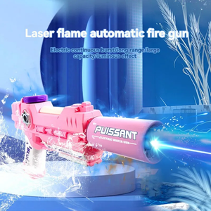 ของเล่นเด็กกลางแจ้งสำหรับฤดูร้อน ปืนฉีดน้ำอวกาศพร้อมไฟเซ็นเซอร์ ของเล่นปืนฉีดน้ำไฟฟ้าอัตโนมัติสำหรับเด็ก - Product Image 5