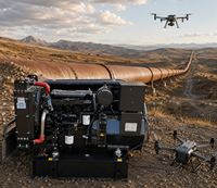 Generator Diesel Open Frame 20kW 30kW 40kW 50kW |   Catu Daya Portabel untuk Pengisian Baterai UAV