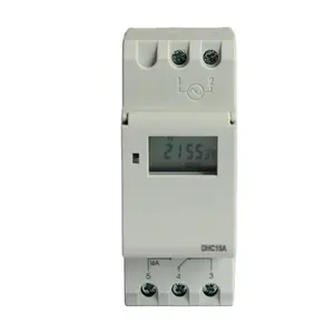 Interruptor de tiempo digital AHC15A 20A 30A Din Rail Interruptor de retardo de tiempo