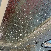 Paneles de Pared y Techos de Bambú con Diseño 3D Personalizado, Paneles de Cristal Flexibles de Alto Brillo para Decoración Interior Comercial