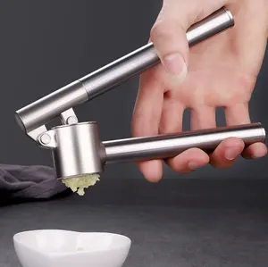 304 thép không gỉ tỏi Báo Chí Mincer tỏi Máy Nghiền Peeler bộ có thể tháo rời nặng nhiệm vụ gỉ bằng chứng tỏi Mince