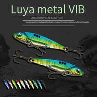 Aotuo Leurre VIB vibrant en métal à longue portée, 5g 7g 10g 15g 20g, avec hameçon triple renforcé pour la pêche au bar et au culter, produit phare