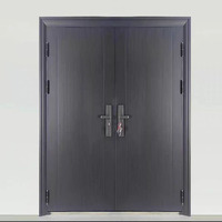 Porte blindée en acier au design moderne avec serrure intelligente pour maisons, appartements, entrées extérieures et hôtels