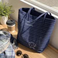 Sac de courses réutilisable pliable réversible avec logo personnalisé, grande capacité, en toile, pour événements, vente en gros
