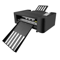 Machine de découpe de papier coupe-étiquette d'autocollant de vinyle vierge découpeuse automatique de feuille découpeuse d'étiquettes de feuille